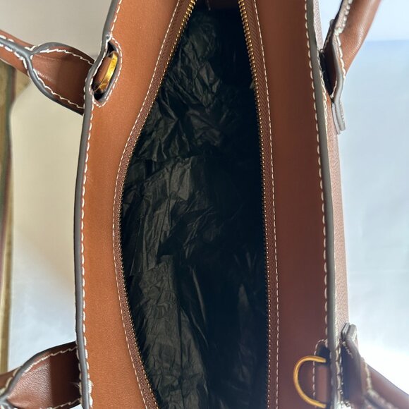 Brown Tote by Charles & Keith - Picture 2 of 12